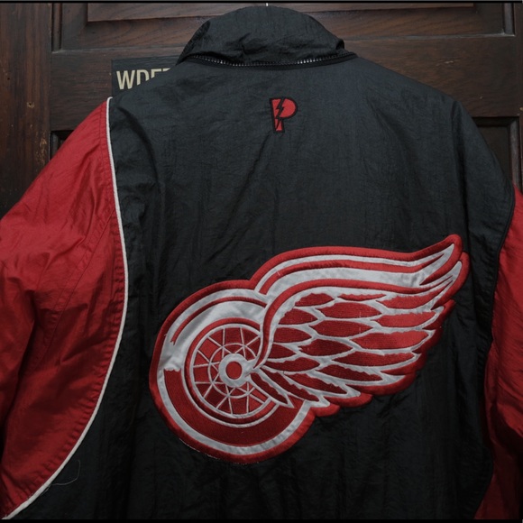 Vintage Detroit Red Wings Pro Player Jacket - Picture 9 of 9